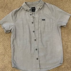 RVCA Boys button-down collared shirt size small